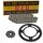 Chain and Sprocket Set compatible for Honda CB 250 N Euro 81-83  chain DID 520 L 102  open  15 / 41