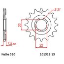 Kettensatz geeignet für Honda CRF250R 04-10 Kette DID 520 VX3 114 offen 13/51