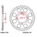 Chain and Sprocket Set compatible for Honda CB650B 79-82 chain DID 530 VX3 102 open 16/40