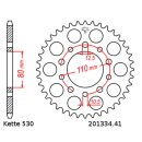 Kettensatz geeignet für Honda CBR1000F 96-99 Kette DID 530 VX3 114 offen 17/41