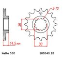 Kettensatz geeignet für Honda CBX1000 80-83 Kette DID 530 VX3 108 offen 18/42