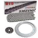 Chain and Sprocket Set Honda CBX1000 80-83 chain DID 530 ZVM-X 108 open 18/42