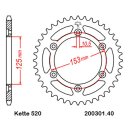 Kettensatz geeignet für Honda CRF250L 13-17 Kette DID 520 VX3 106 offen 14/40