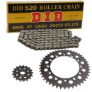 Chain and Sprocket Set Honda VTR 250 09-11  chain DID 520...