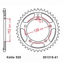 Chain and Sprocket Set compatible for Honda CBR500R 13-19 chain DID 520 VX3 112 open 15/41