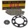 Chain and Sprocket Set compatible for Kawasaki BJ 250 Estrella 94-99 DID 520 L 102  open  15 / 38