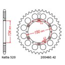 Chain and Sprocket Set compatible for Kawasaki KLX250S 09-14 chain DID 520 VX3 106 open 13/42