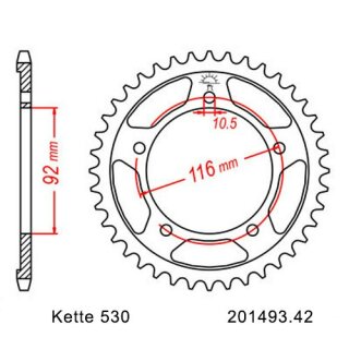 Chain and Sprocket Set compatible for Kawasaki ZX-14 Ninja 12-18 chai