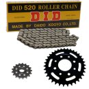 Chain and Sprocket Set KTM Duke 125 11-13 chain DID 520 L 112 open 14/45