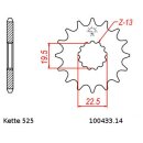 Kettensatz geeignet für Suzuki GSF400 Bandit 91-92 Kette DID 525 ZVM-X 114 offen 14/47