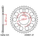 Kettensatz geeignet für Suzuki GSF400 Bandit 91-92 Kette DID 525 ZVM-X 114 offen 14/47