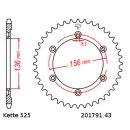 Kettensatz geeignet für Suzuki XF650 Freewind 97-02 Kette DID 525 ZVM-X 110 offen 15/43