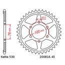 Chain and Sprocket Set compatible for Suzuki GSX750 83-86 chain DID 530 ZVM-X 114 open 14/45