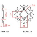 Kettensatz geeignet für Suzuki GSX250 80-83 Kette...