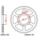 Chain and Sprocket Set compatible for Suzuki GS400 77-83 chain DID 530 VX3 104 open 16/45