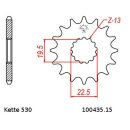 Chain and Sprocket Set compatible for Suzuki GSX 400 FE Katana 80-83  chain DID 530 NZ 104  open  15/43