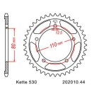 Kettensatz geeignet für Triumph Trophy 900 1999 Kette DID 530 ZVM-X 110 offen 17/44