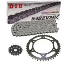 Chain and Sprocket Set compatible for Yamaha YZF600 Thunder Cat 96-03 chain DID 530 ZVM-X 108 open 15/47