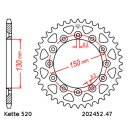 Chain and Sprocket Set compatible for Yamaha WR250F 10-15 chain DID 520 VX3 114 open 14/47