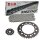 Chain and Sprocket Set compatible for Yamaha YFZ350 Banshee 00-12 Chain DID 520 ZVM-X 104 open 14/41