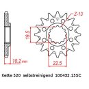 ALU-Chain and Sprocket Set compatible for Beta M4 350...