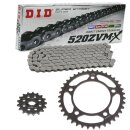 Chain and Sprocket Set Cagiva Raptor 125 2003 Chain DID...