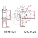 Chain and Sprocket Set compatible for Gilera GP800 07-14 chain DID 525 ZVM-X 102 open 22/47