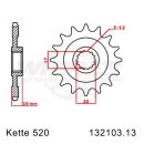 Kettensatz geeignet für Husqvarna WR125 Enduro 98-09 Kette DID 520 ZVM-X 114 offen 13/50