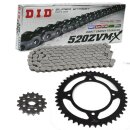 Chain and Sprocket Set Kymco MXER150 02-13 Chain DID 520...