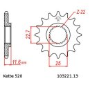 Chain and Sprocket Set compatible for Polaris Trail Boss 250 91-93 Chain DID 520 ZVM-X 84 open 13/34