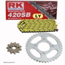 Chain and Sprocket Set Honda CR 80 R 85-95  Chain RK LY...