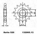 Kettensatz geeignet für KTM Sting 125 97-00  Kette RK CG 520 H 118  offen  GRÜN  13/42