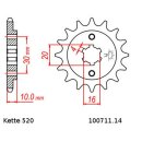 Chain and Sprocket Set Cagiva N1 125 98-99  Chain RK...