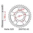 Kettensatz geeignet für Honda XRV 750 Africa Twin 90-92  Kette RK 525 ZXW 124  offen  16/46