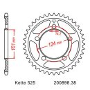 Kettensatz geeignet für KTM Adventure 950 03-05  Kette RK 525 ZXW 118  offen  17/42