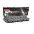 Chain and Sprocket Set compatible for KTM Adventure 990 05-09, Chain RK 525ZXW 118, open, 17/42