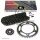 Kettensatz geeignet für KTM Duke 690 08-12 Kette RK BL 520 GXW 116 SCHWARZ offen 16/40