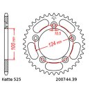 Kettensatz geeignet für Honda CBR 600 F 11-14  Kette RK GB 525 ZXW 118  offen  GOLD  16/43