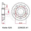 Kettensatz geeignet für Ducati Monster 796 10-14  Kette RK GB 525 ZXW 104  offen  GOLD  15/39
