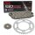 Chain and Sprocket Set compatible for Kawasaki ZRX  1200 01-06, Chain RK 530 ZXW 110, open, 17/42