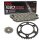 Chain and Sprocket Set compatible for Yamaha FZR 750 Genesis 87-88  Chain RK 530 ZXW 108  open  17/38