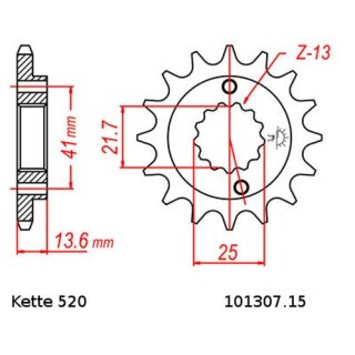 Chain and Sprocket Set Kawasaki ZX-6R 03-04 Chain RK GB 520 ZXW 108 G