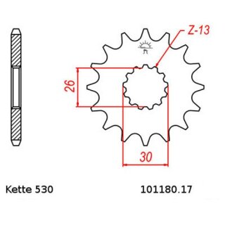 Kettensatz geeignet fr Triumph Thunderbird 900 95-98  Kette RK GB 530 ZXW 110  GOLD  offen  17/43