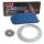 Chain and Sprocket Set Triumph Thunderbird Sport 900 97-98  Chain RK BB 530 GXW 114  BLUE  open  17/43