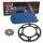 Chain and Sprocket Set compatible for Yamaha YZF 1000 R 96-01  CONVERSION Chain RK BB 530 GXW 110  BLUE  open  17/46