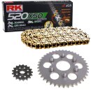 Chain and Sprocket Set Aprilia Red Rose 125 88-99  Chain...