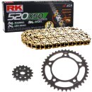 Chain and Sprocket Set Honda NSR 125 R-R 93-98  Chain RK...