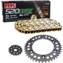 Chain and Sprocket Set KTM Duke II 640 98-02  Chain RK GB...
