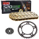 Chain and Sprocket Set Cagiva Raptor 125 04-10  Chain RK...