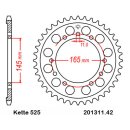 Aluminium rear sprocket with pitch 525 and 42 teeth...
